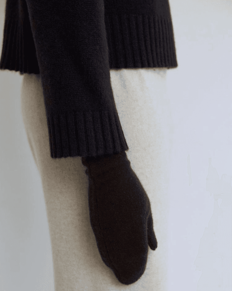 Cashmere knitwear detail